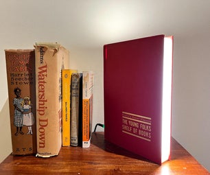 Book Light Inside a Book!