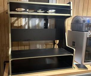 MDF CNC Machined Retro-style Arcade Cabinet